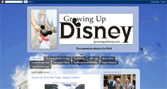 Desktop Screenshot of growingupdisney.com